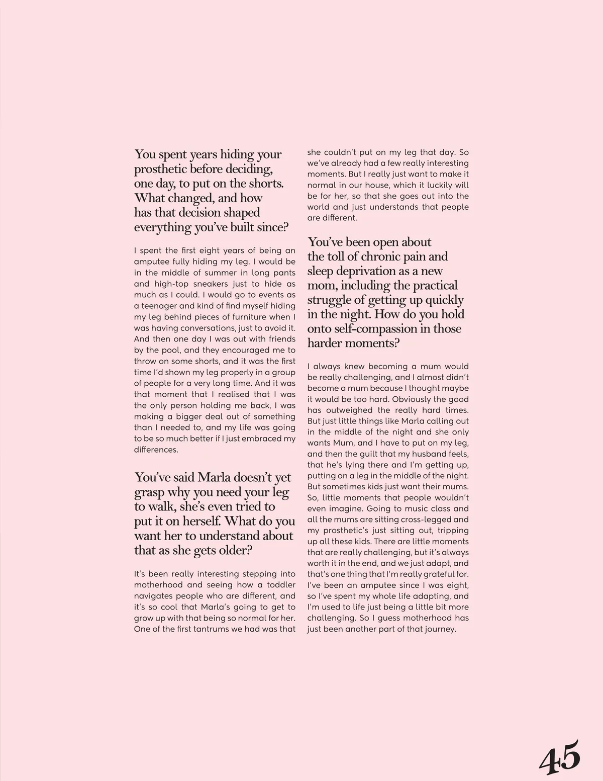 Baby Steps zine, page 47